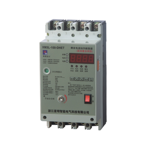 自動(dòng)重合閘型智能三相剩余電流動(dòng)作斷路器集成了傳統(tǒng)的斷路器（熔斷器）、接觸器、過(guò)載（或過(guò)壓、漏電等）保護(hù)繼電器、啟動(dòng)器、隔離器等主要功能，具有遠(yuǎn)距離自動(dòng)控制和本地直接控制功能，具有面板顯示及信號(hào)報(bào)警功能，具有過(guò)壓保護(hù)、欠壓保護(hù)、過(guò)流保護(hù)、漏電保護(hù)等功能，具有體積小、可靠性高、短路分?jǐn)嗄芰?qiáng)、飛弧距離短等優(yōu)點(diǎn)。適用于三相四線(xiàn)中性點(diǎn)直接接地TT接地系統(tǒng))的低壓電網(wǎng)。用來(lái)對(duì)人身觸電危險(xiǎn)提供間接接觸保護(hù)，也可對(duì)線(xiàn)路或用電的接地故障、過(guò)電流、短路等進(jìn)行保護(hù)?！?></div>
          <div   id=